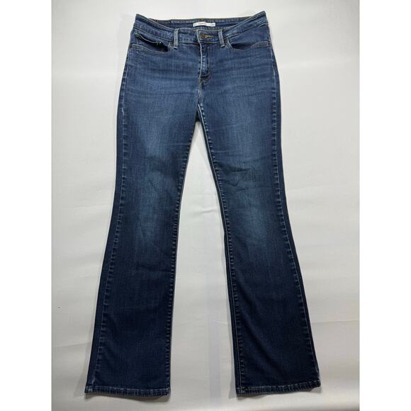 Levi's 715 Women's Bootcut Blue Denim Jeans - Size 30x30.5 - Picture 1 of 6